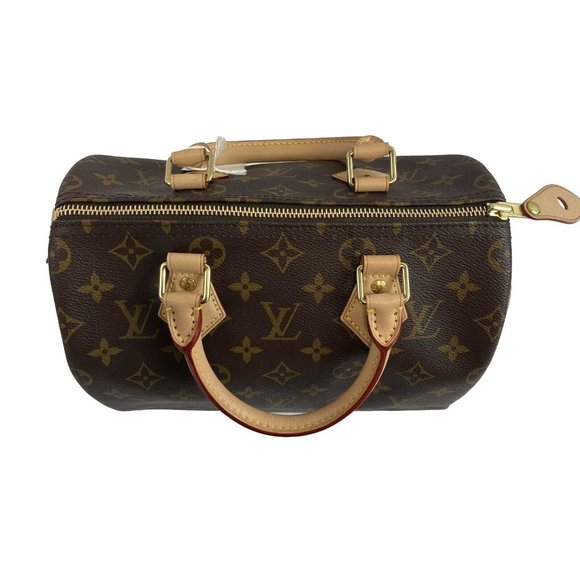 Louis Vuitton - Excellent - Speedy 25 - Brown Monogram Coated Canvas Satchel - Picture 7 of 12